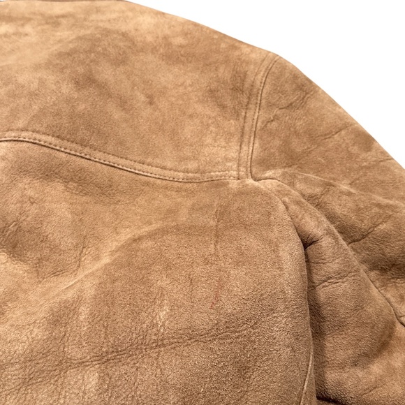 Sawyer of Napa x Saks Fifth Avenue Sherpa Wool Fleece Marlboro Coat Mens 40 - Picture 9 of 13